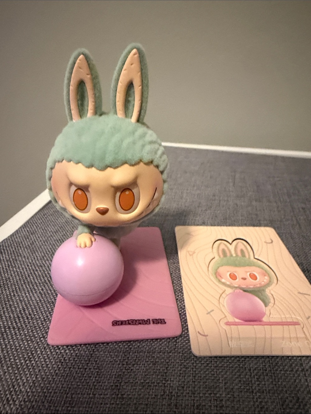 Zone out Lazy Yoga Labubu